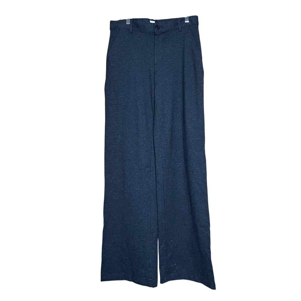 Gap womens size 6 pants 6T gray wide leg stretchy corpcore, minimalist